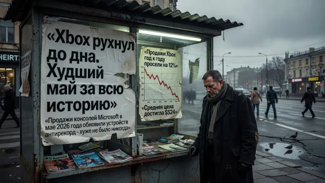 Xbox рухнул до дна. Худший май за всю историю