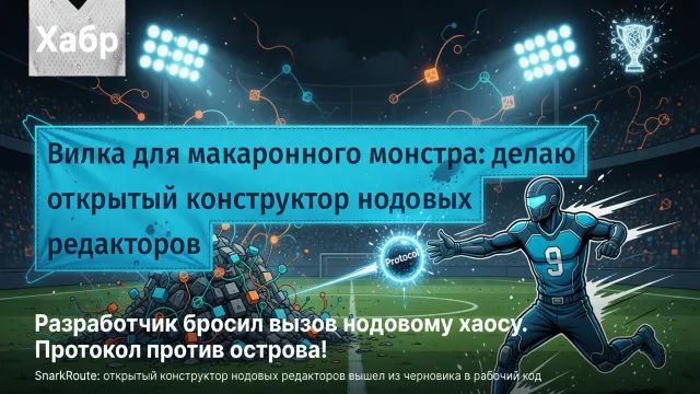 Разработчик бросил вызов нодовому хаосу. Протокол против острова!