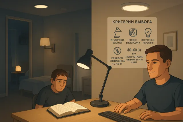 Как выбрать идеальное освещение для работы и чтения: настольные лампы, бра, ночники и светодиодные светильники